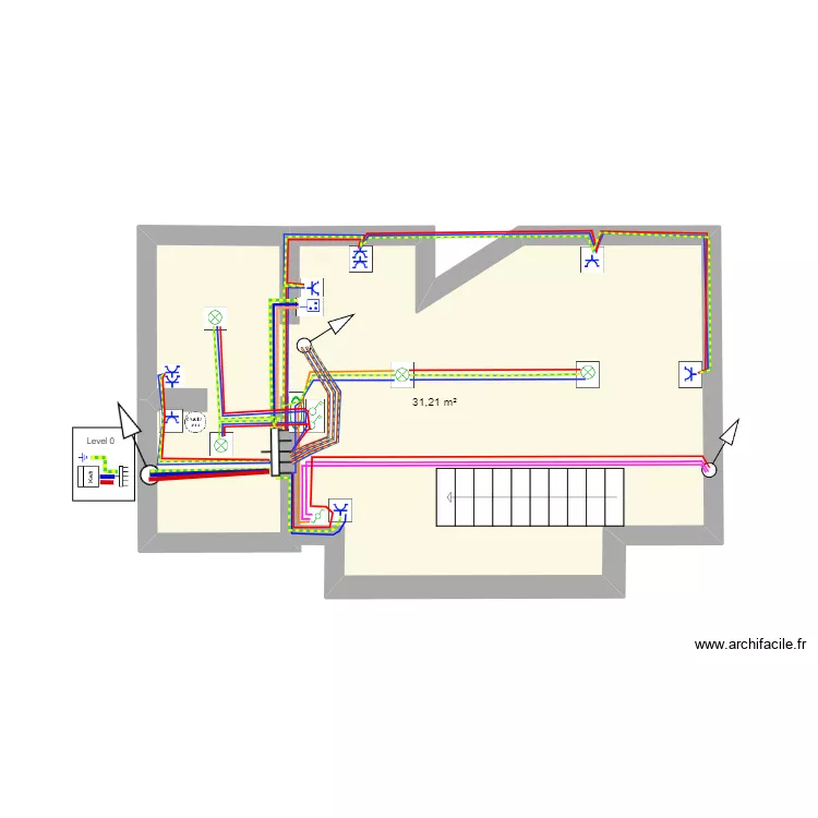 nieuwstraat cave. Plan de 