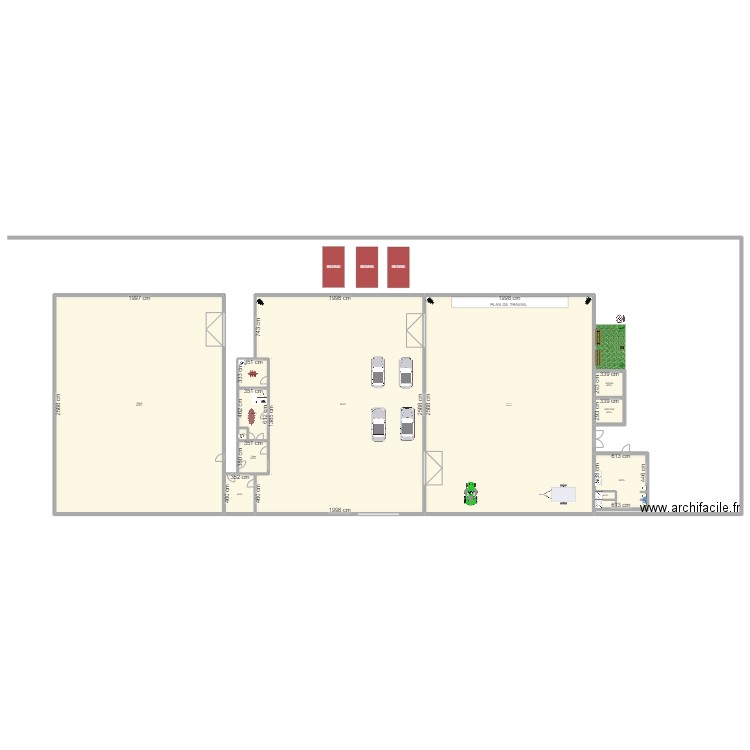 Aménagement Tennis. Plan de 0 pièce et 0 m2