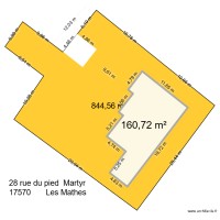 terrain et maison avec cabane 15 m²