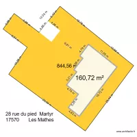 terrain et maison avec cabane 15 m&sup2;
