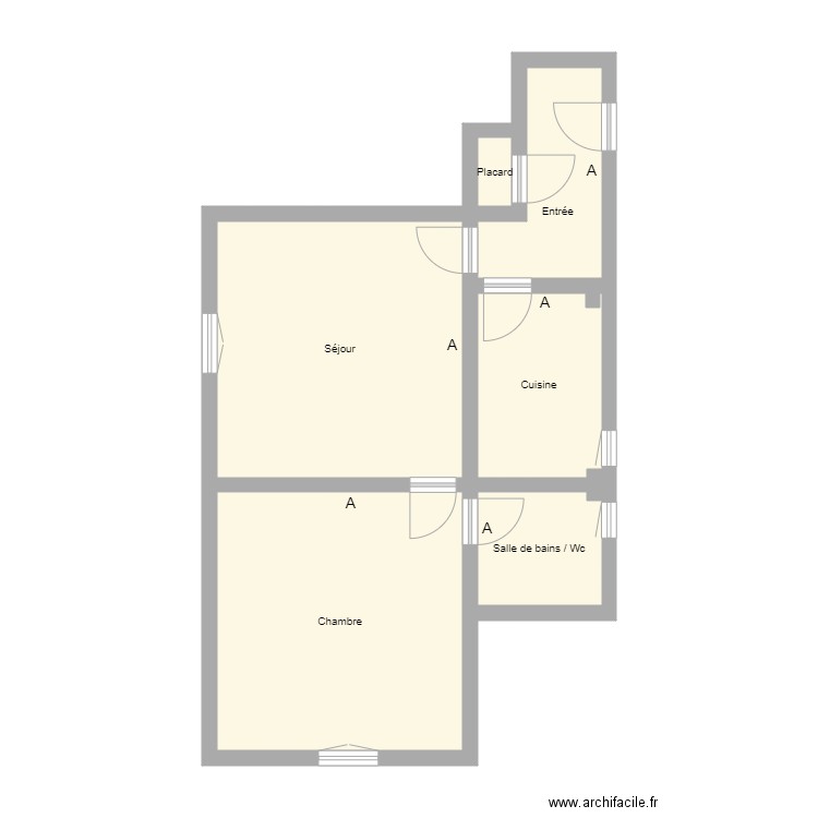 780808542-VESINET-DELAUTRE-CROQUIS-P. Plan de 6 pièces et 51 m2