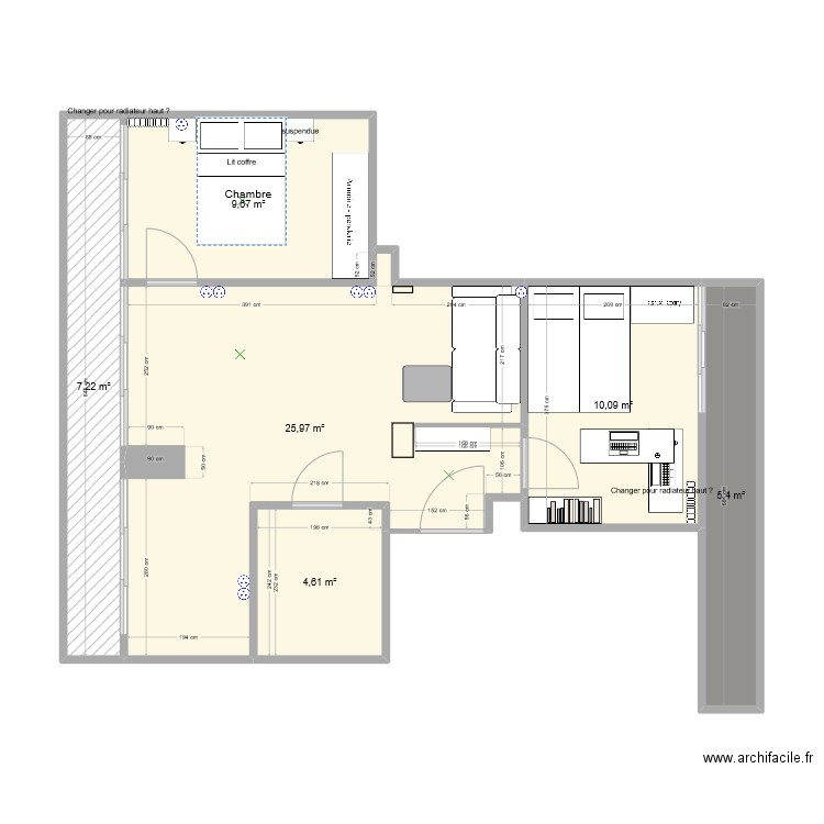 Appartement. Plan de 0 pièce et 0 m2
