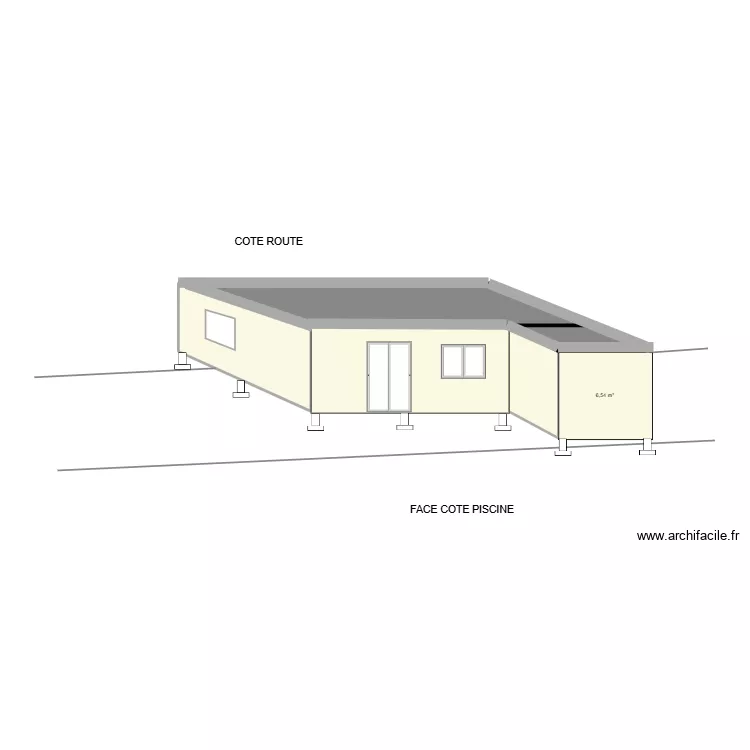 face piscine 1. Plan de 