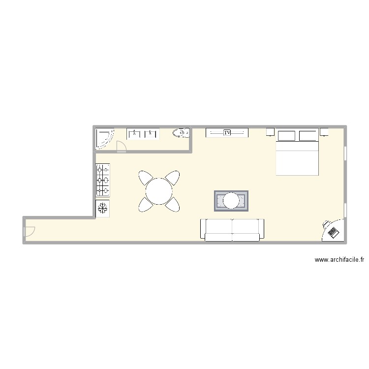 plan mairie - st honoré. Plan de 0 pièce et 0 m2