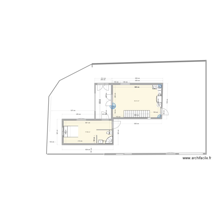 ExtentionStudio30. Plan de 0 pièce et 0 m2