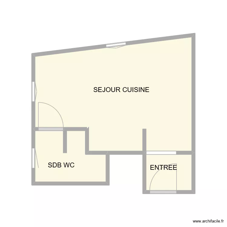 BEAUCAIRE 1 ER. Plan de 3 et 18 m² BEAUCAIRE 1 ER. Plan de 3 et 18 m²