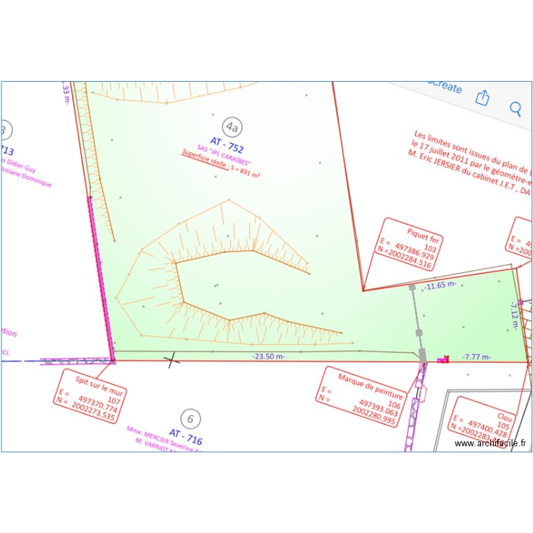 PORTAIL. Plan de 0 pièce et 0 m2