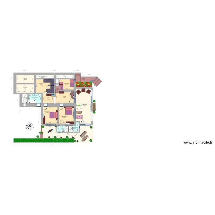 trencall villa 0 salle de sport 2025. Plan de 0 pièce et 0 m2