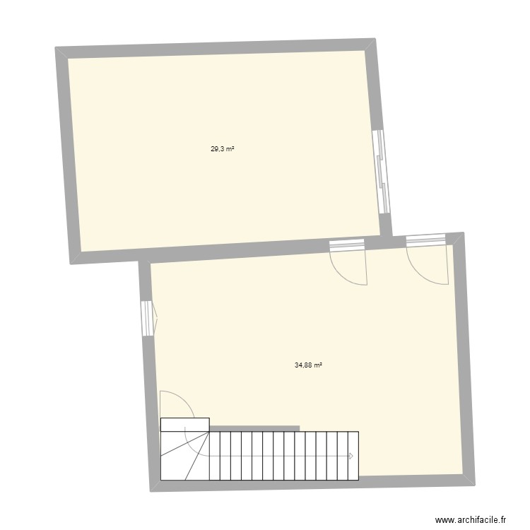 egu. Plan de 0 pièce et 0 m2