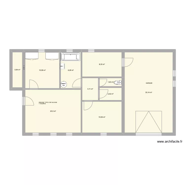 ALLAUCH ORIGINE RDC. Plan de ALLAUCH ORIGINE RDC. Plan de