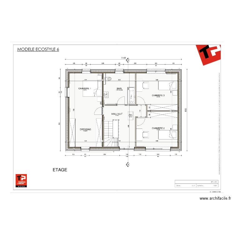 SCIEUR PIERRE ETAGE. Plan de 0 pièce et 0 m2