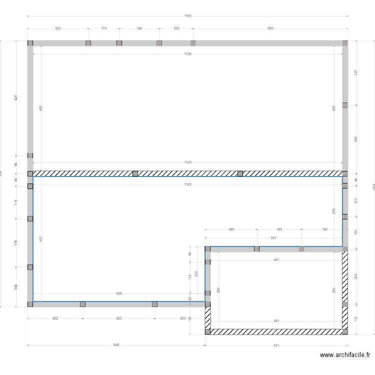 SCI APACL  FONDATIONS VS. Plan de 3 pièces et 107 m2