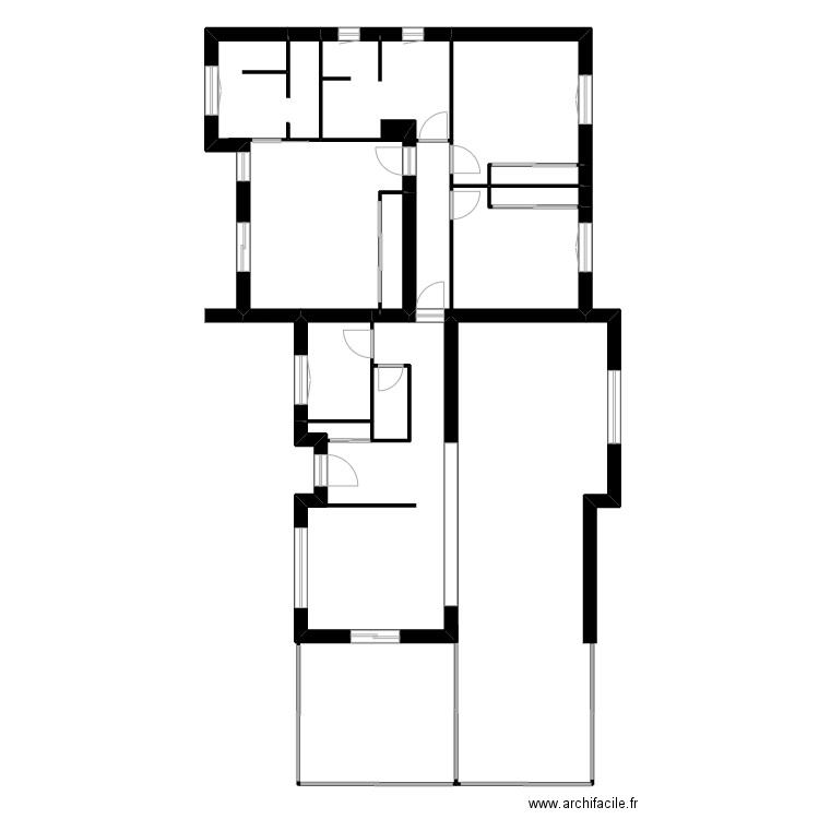 RUBIO2. Plan de 17 pièces et 241 m2