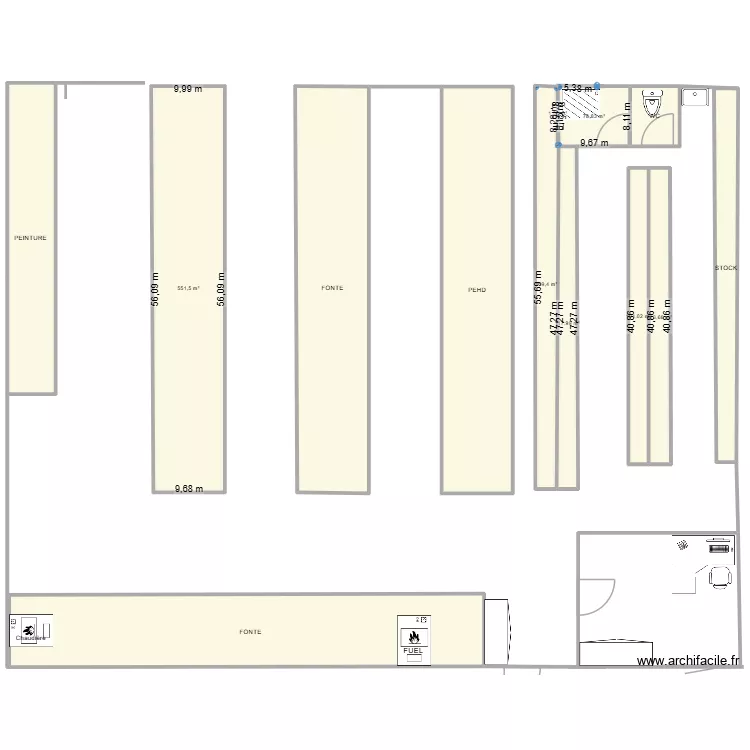 depot. Plan de 13 pièces et 3337 m² depot. Plan de 13 pièces et 3337 m²