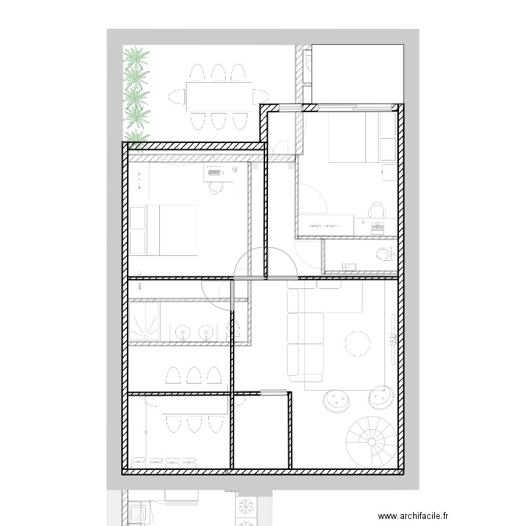 retaillons pdm. Plan de 0 pièce et 0 m2