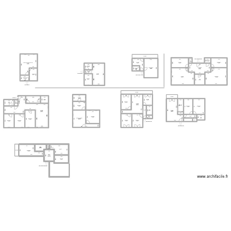 soliha. Plan de 55 pièces et 480 m2