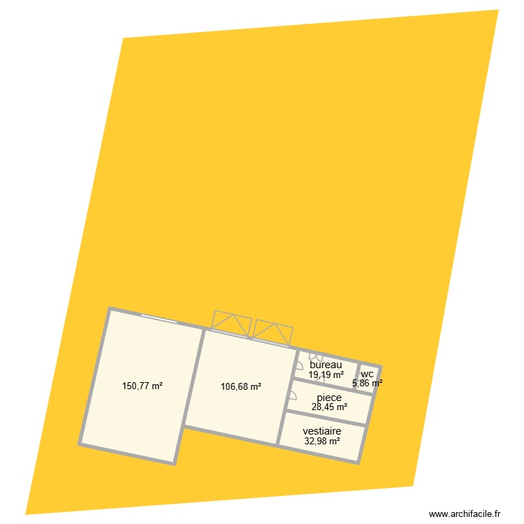 EDF 150 +150. Plan de 0 pièce et 0 m2