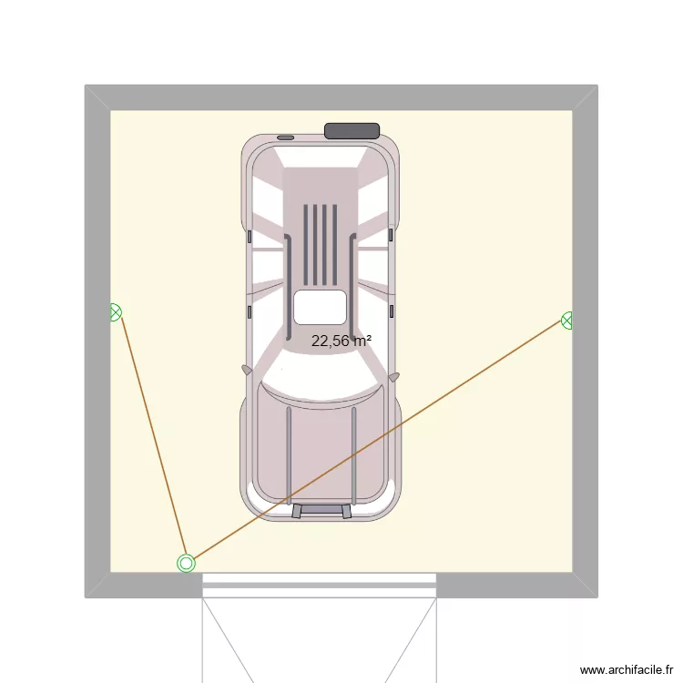 Garage minuterie. Plan de Garage minuterie. Plan de