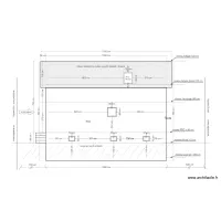 PC maison Douvres / plan projet r&eacute;hausse / fa&ccedil;ade Nord