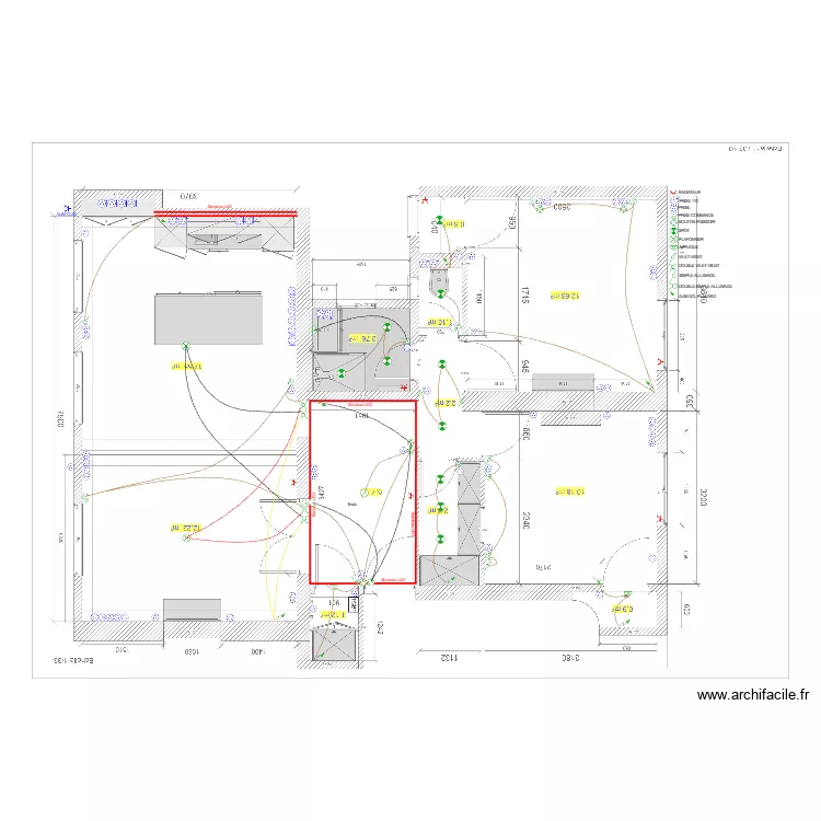 ESPY / BARRE. Plan de 