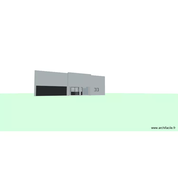 Maison 3. Plan de 15  et 158 m²