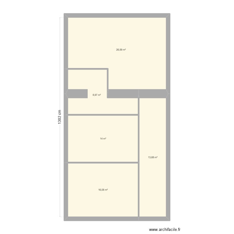 achaq. Plan de 11 pièces et 196 m2