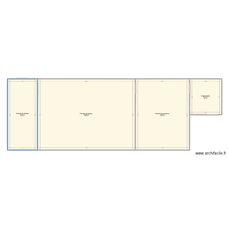 Chambre Arnoux . Plan de 0 pièce et 0 m2