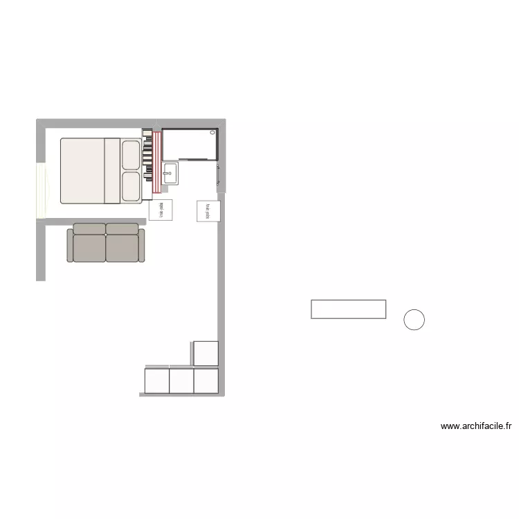 STUDIO KOENIG. Plan de 