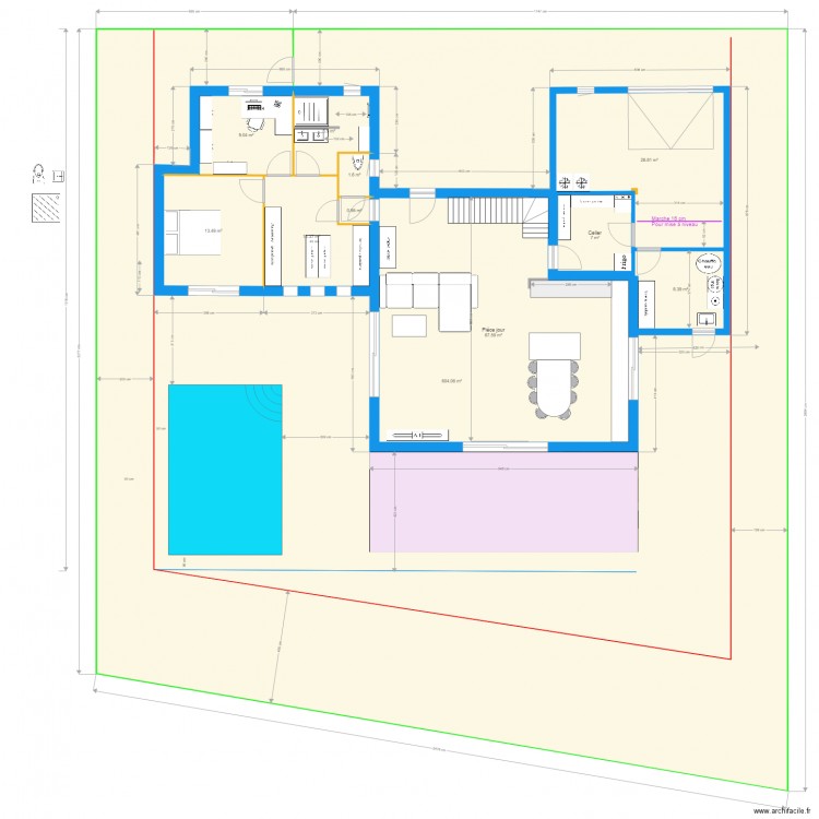 MaisonPaderneAlternativeGarageCompromisRispal. Plan de 0 pièce et 0 m2
