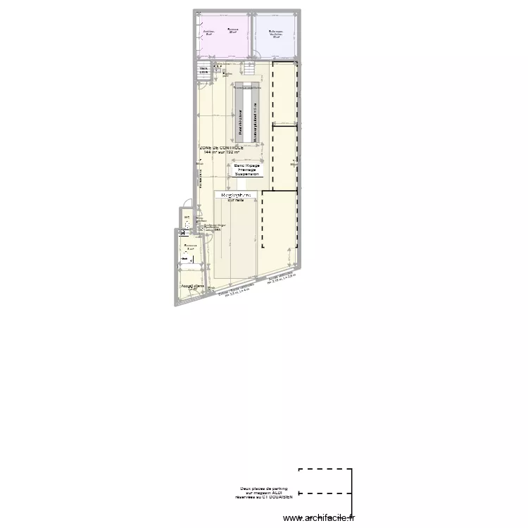 CCT VL   CT DOUAISIEN. Plan de 