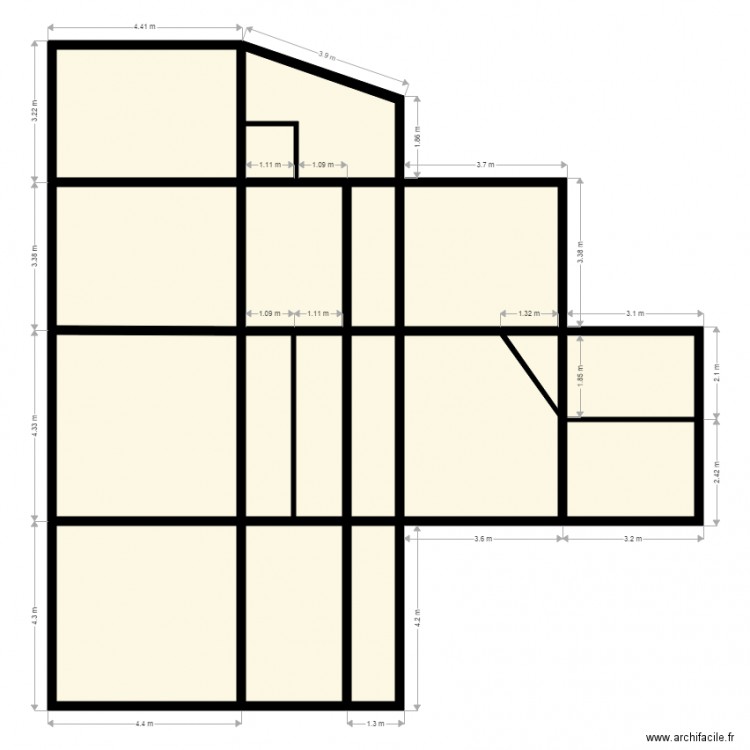 gangi implantation. Plan de 0 pièce et 0 m2