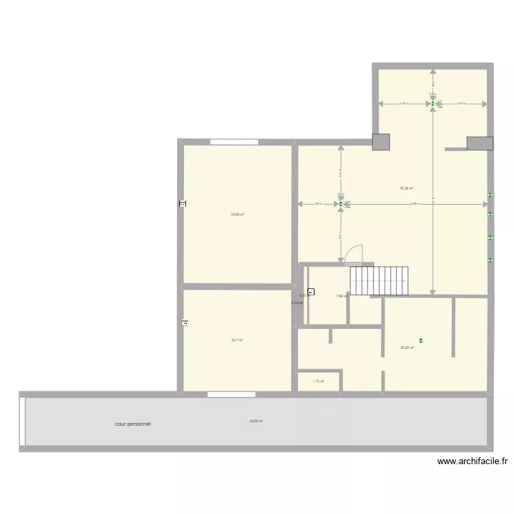 maison le cailar amenagement 7. Plan de 
