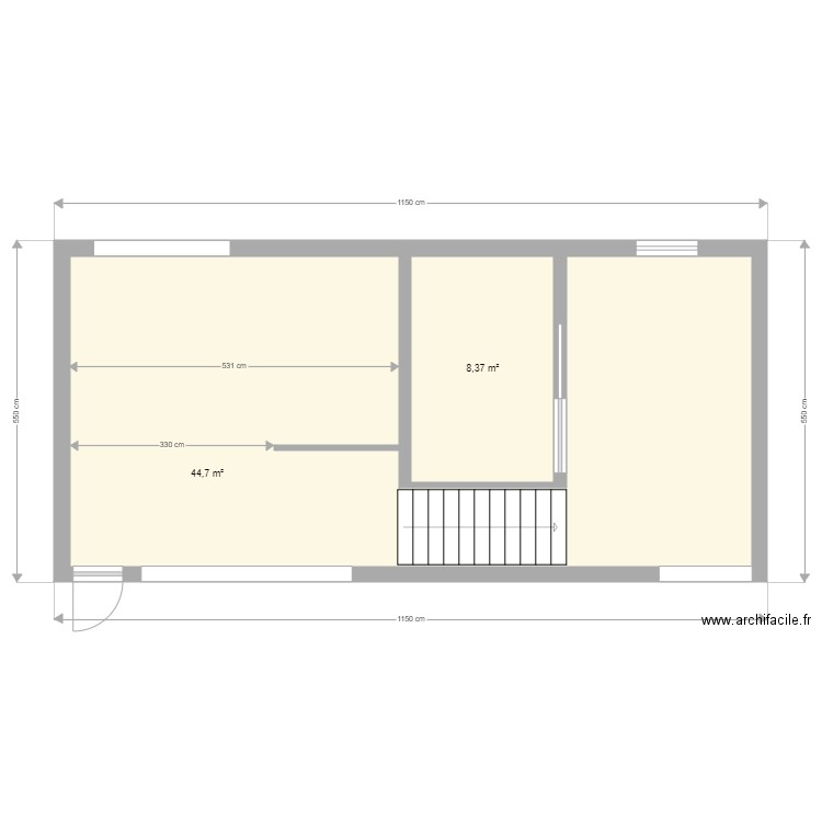 SL Ecurie. Plan de 0 pièce et 0 m2