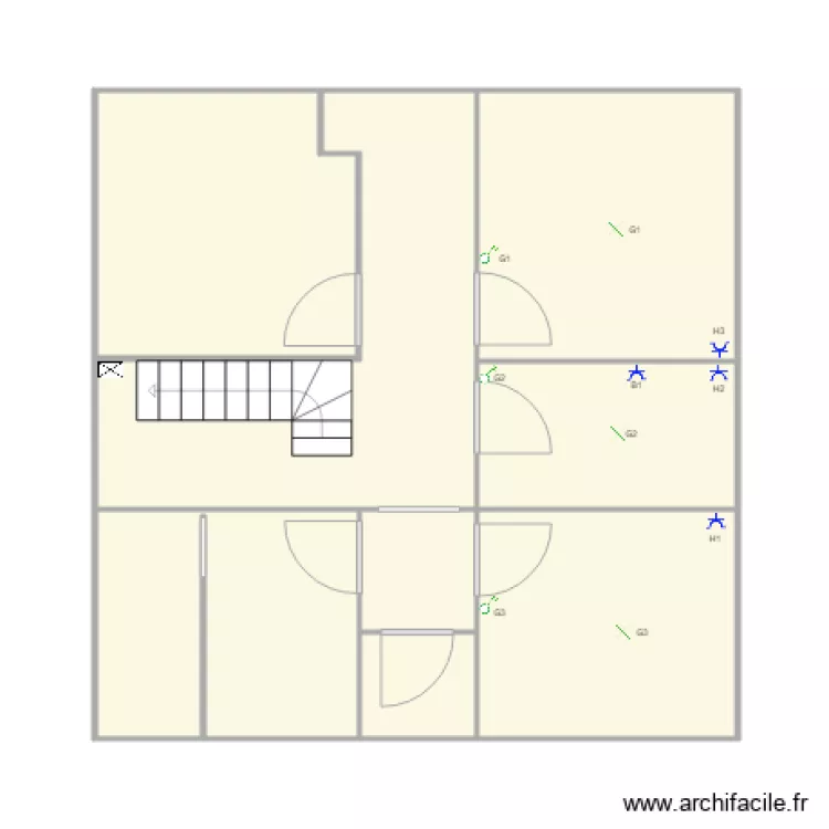 plan cave pavots. Plan de 