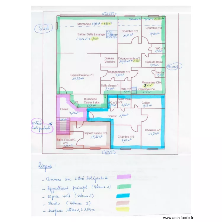 PLAN LAVACHET . Plan de 
