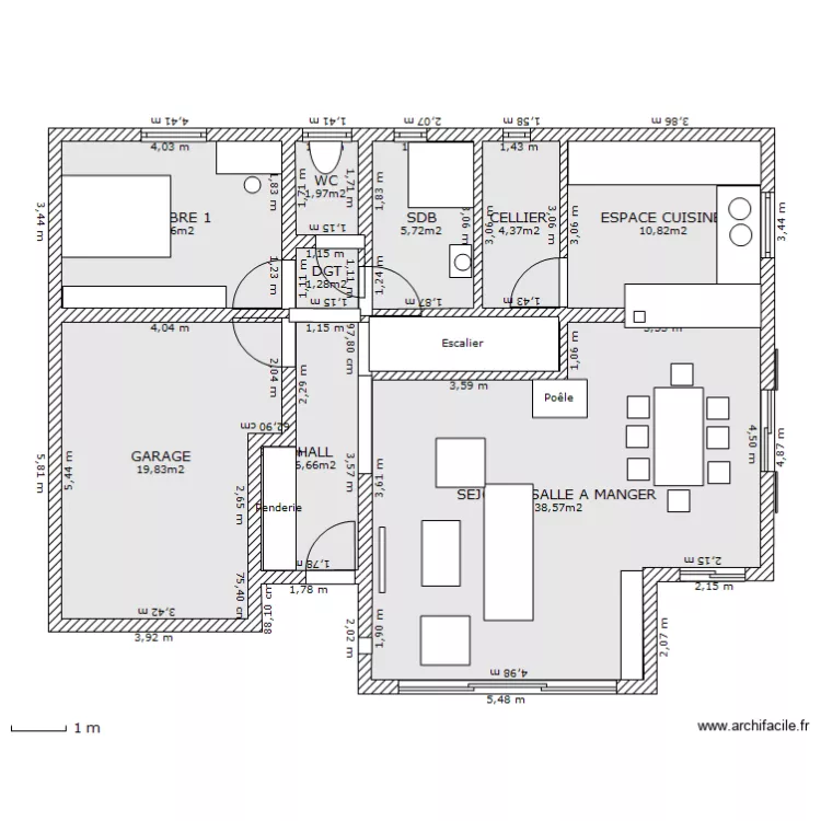 CROQUIS DU 25 08. Plan de 