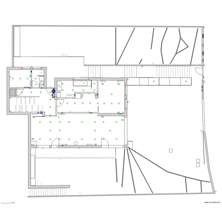 Planta 1. Plan de 0 pièce et 0 m2