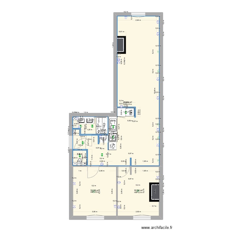 LACASSAGNE. Plan de 0 pièce et 0 m2