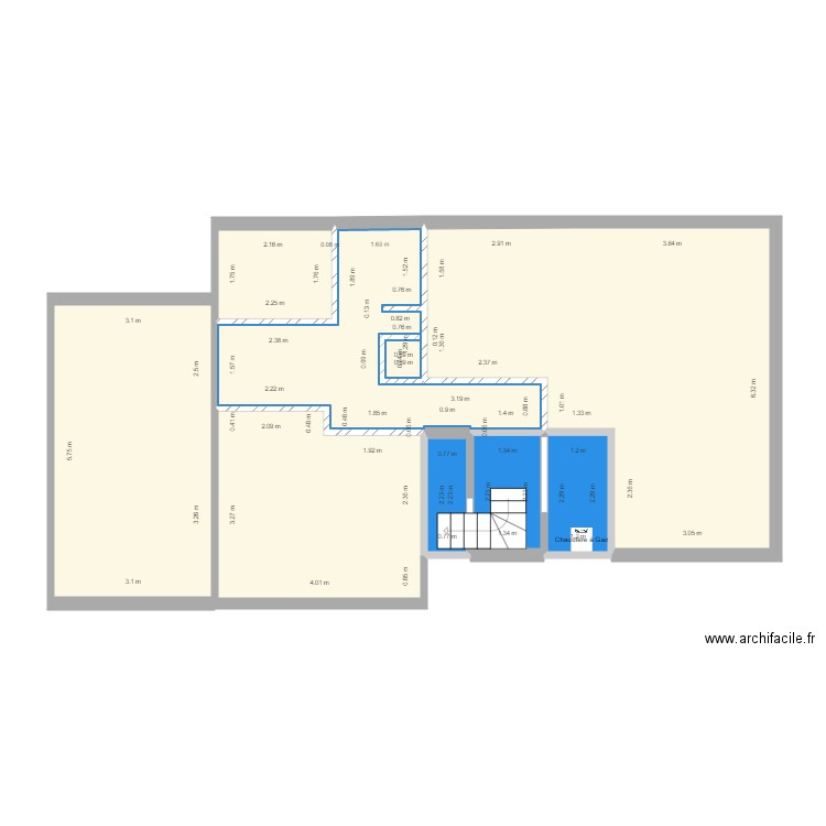 cave. Plan de 0 pièce et 0 m2