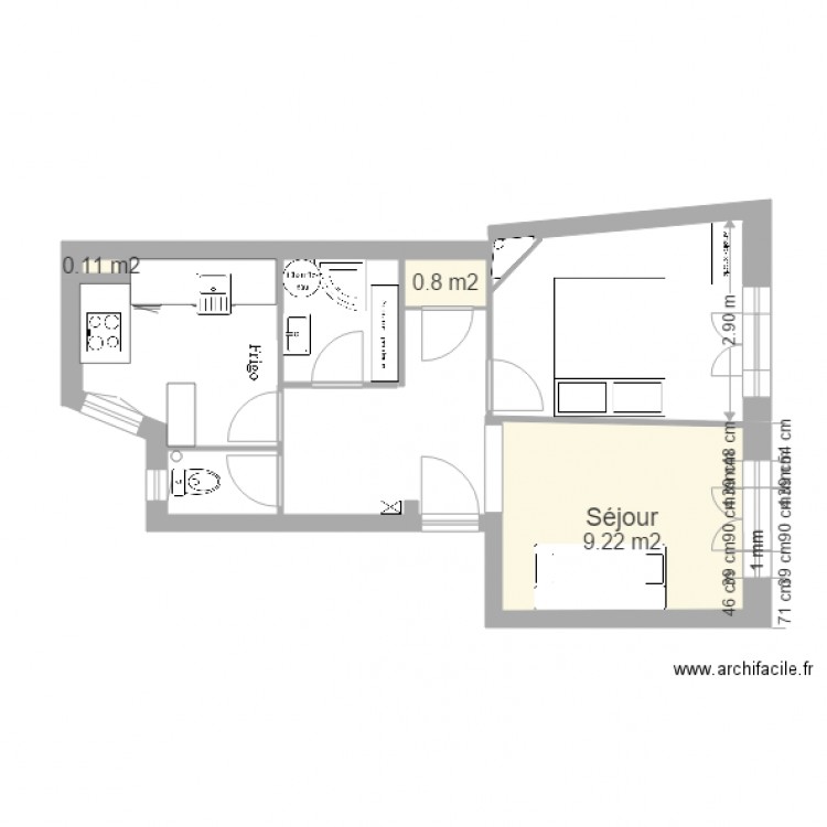 Asnières 2020. Plan de 0 pièce et 0 m2