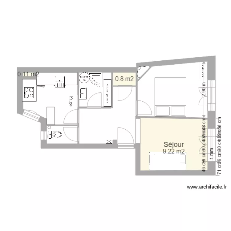 Asni&egrave;res 2020. Plan de 