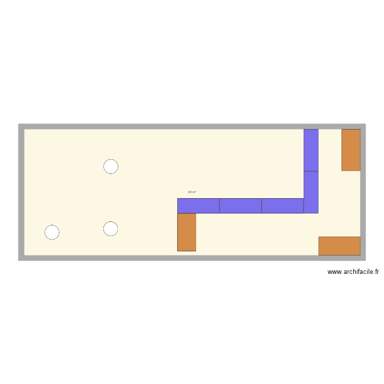 Cantine II. Plan de 0 pièce et 0 m2