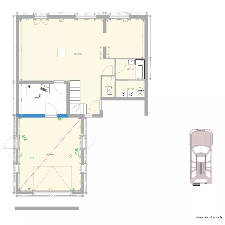 plan avec extension garage 02072016. Plan de 
