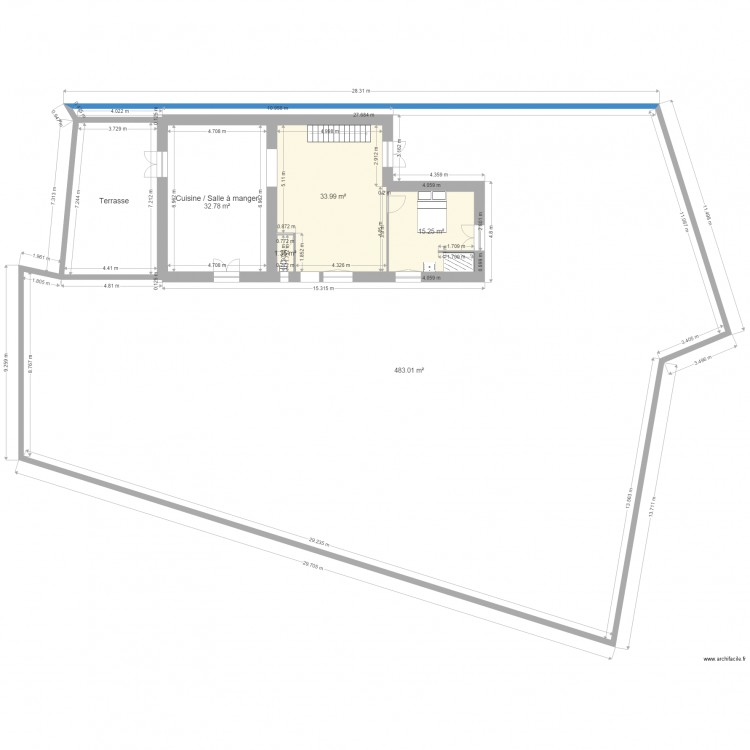 Plan Noble. Plan de 0 pièce et 0 m2