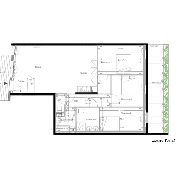 Avec image de fond. Plan de 0 pièce et 0 m2