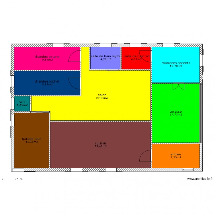 5°f-Pavillion-New moon. Plan de 0 pièce et 0 m2