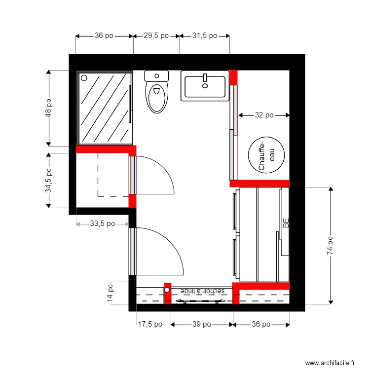 Laroche 3. Plan de 0 pièce et 0 m2
