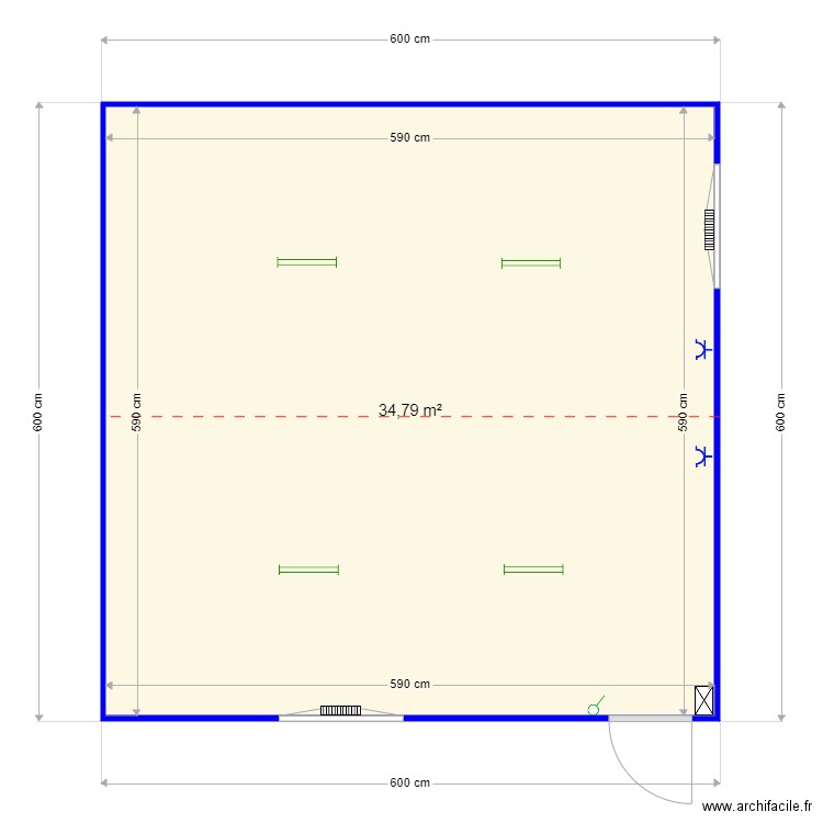 GEQ. Plan de 0 pièce et 0 m2