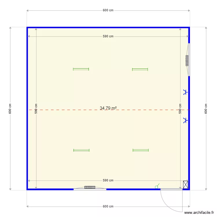 GEQ. Plan de 