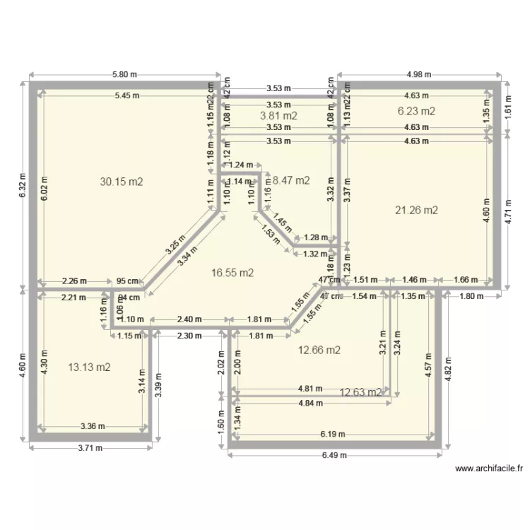 ESCHBACH ETAGE. Plan de 